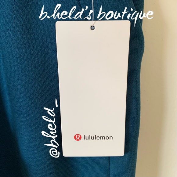 lululemon Scuba High-Rise Jogger 28" in Blue Borealis Teal Size 2 New NWOT - Picture 7 of 16